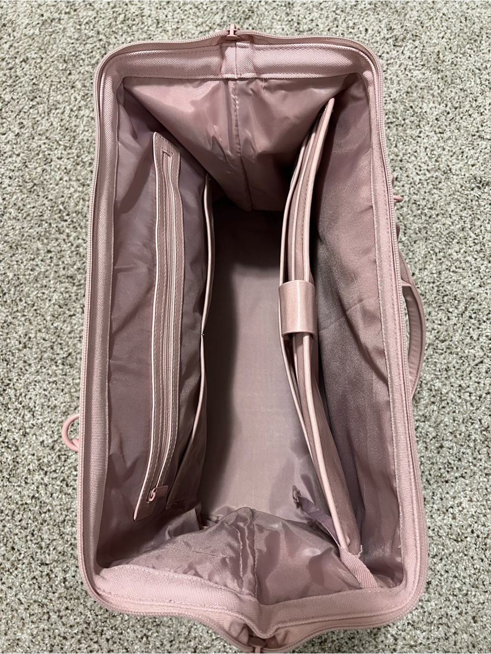 BEIS Original Convertible Mini Weekender Bag - Pink - Picture 5 of 5